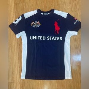 Polo by Ralph Lauren polo USA T shirt sz 8